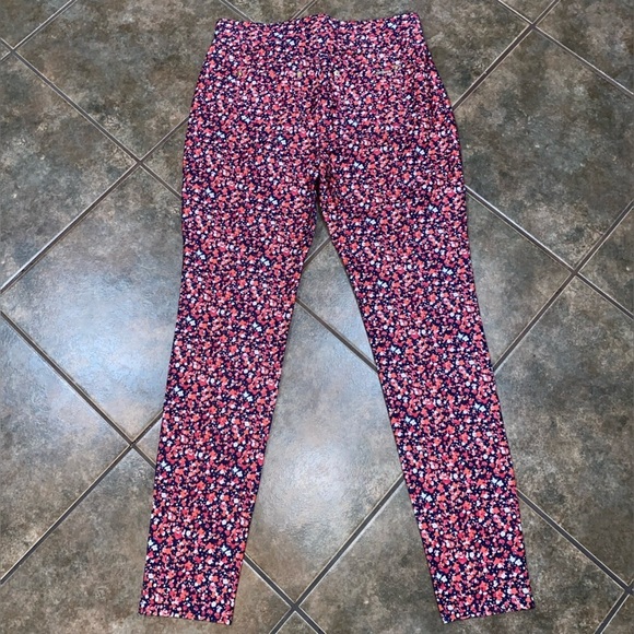 NWOT Michael Kors Floral Ditsy Skinny Jean Stretchy Pants Women’s Size Medium -E - Picture 7 of 12